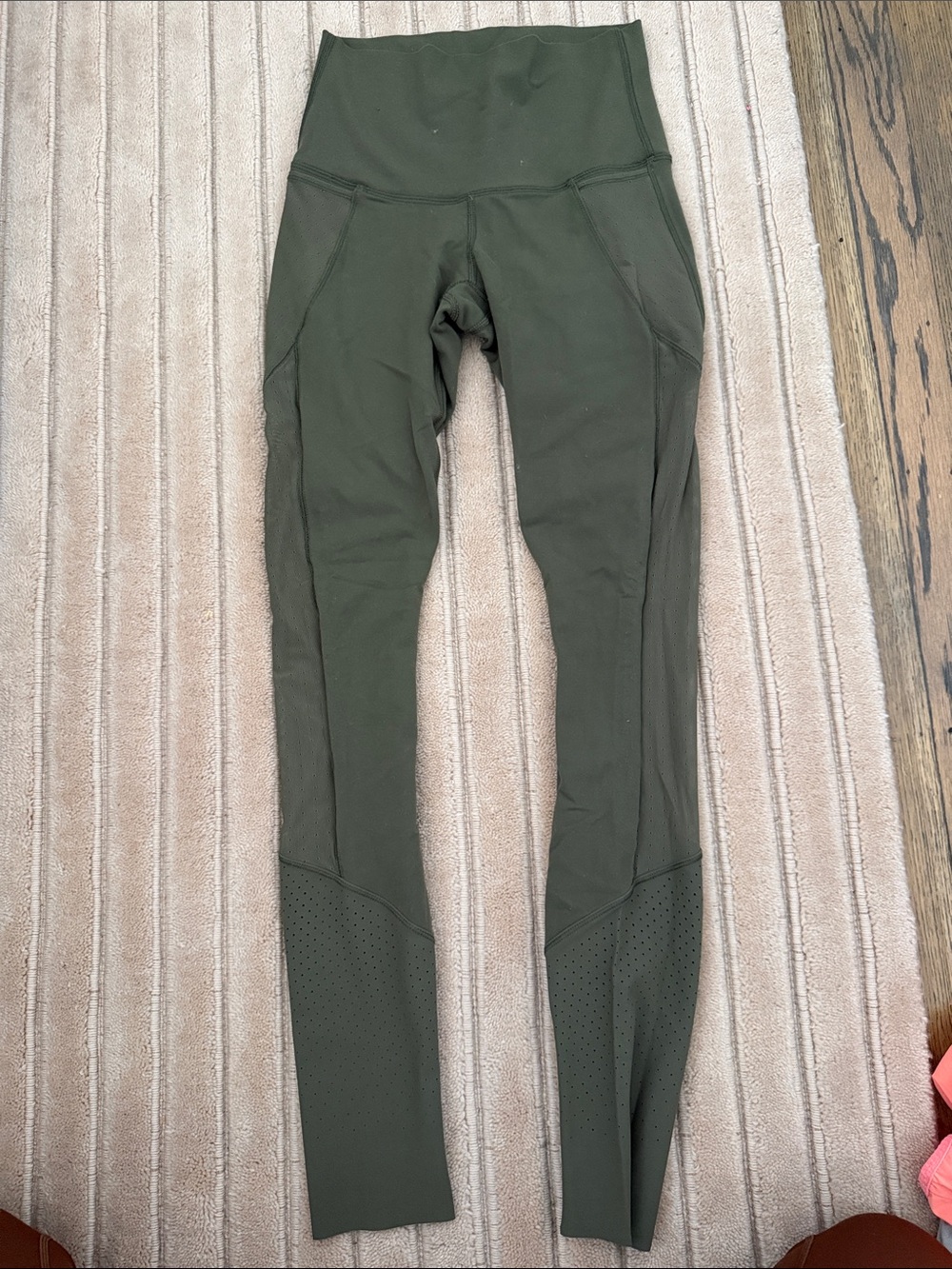 lululemon athletica Olive Green High-Rise Leggings